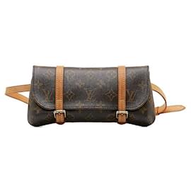 Louis Vuitton-Borsa a tracolla in tela Louis Vuitton Monogram Pochette Marelle M51159 in buone condizioni-Altro