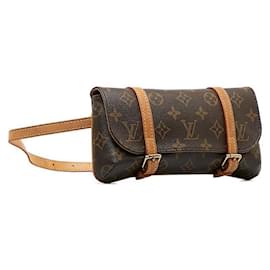 Louis Vuitton-Louis Vuitton Monogram Pochette Marelle  Belt Bag Canvas M51159 in good condition-Other