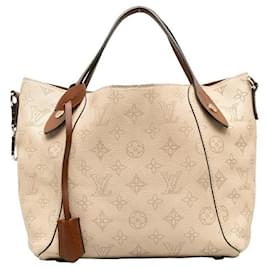 Louis Vuitton-Louis Vuitton Monogram Mahina Hina PM Handbag Leather M51950 in fair condition-Other