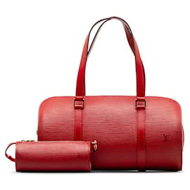 Louis Vuitton-Louis Vuitton Epi Soufflot  Handbag Leather M52227 in excellent condition-Other
