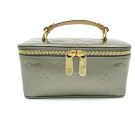 Louis Vuitton-Louis Vuitton Monogram Vernis Bijoux Vanity Case Vanity Bag Cuir M91272 In excellent condition-Autre