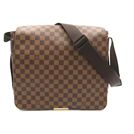 Louis Vuitton-Louis Vuitton Damier Ebene Bastille Messenger Bag Umhängetasche Canvas N45258 In sehr gutem Zustand-Andere