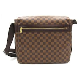Louis Vuitton-Louis Vuitton Damier Ebene Bastille Messenger Bag Umhängetasche Canvas N45258 In sehr gutem Zustand-Andere