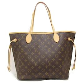 Louis Vuitton-Borsa tote in tela Louis Vuitton Monogram Neverfull MM M40156 in buone condizioni-Altro