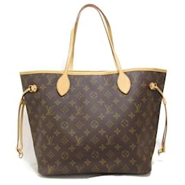 Louis Vuitton-Louis Vuitton Monogram Neverfull MM Canvas Tote Bag M40156 in Good condition-Other