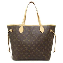 Louis Vuitton-Louis Vuitton Monogram Neverfull MM Canvas Tote Bag M40156 in Good condition-Other