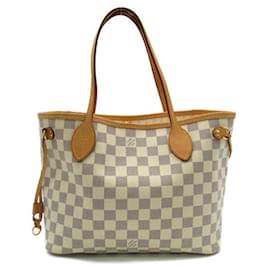 Louis Vuitton-Louis Vuitton Damier Azur Neverfull PM Tote Bag Toile N51110 en bon état-Autre
