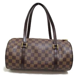 Louis Vuitton-Sac à main Louis Vuitton Damier Ebene Papillon 30 en toile N51303 en très bon état-Autre