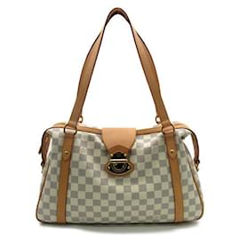 Louis Vuitton-Louis Vuitton Damier Azur Stresa PM Shoulder Bag Canvas N42220 in excellent condition-Other