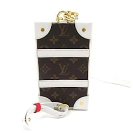Louis Vuitton-Borsa a tracolla in tela Louis Vuitton x NBA Monogram Soft Trunk Phone Box M80102 In ottime condizioni-Altro