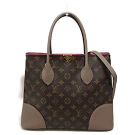 Louis Vuitton-Bolso tote de lona Flandrin con monograma de Louis Vuitton M43457 en buen estado-Otro