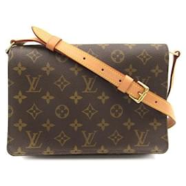 Louis Vuitton-Louis Vuitton Monogram Musette Tango Short Strap Crossbody Bag Canvas M51257 in excellent condition-Other