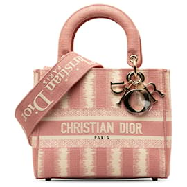 Dior-Dior D-Stripes moyen rose Lady D-Lite-Rose