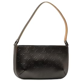 Louis Vuitton-Louis Vuitton Gray Monogram Mat Fowler-Grey,Dark grey