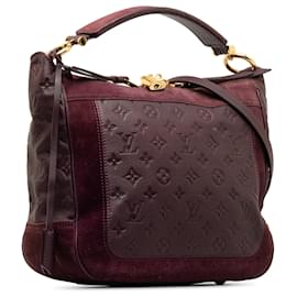 Louis Vuitton-Louis Vuitton Purple Monogram Empreinte Audacieuse PM-Púrpura