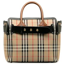 Burberry-Burberry Brown Small Vintage Check Belt Bag-Brown,Multiple colors,Beige