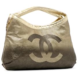 Chanel-Chanel Gold calf leather Hollywood Hobo-Golden