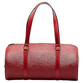 Louis Vuitton-Louis Vuitton Soufflo Handbag Leather Handbag M52227 in good condition-Other