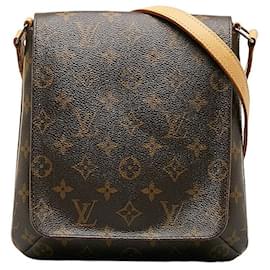 Louis Vuitton-Bolsa de ombro Louis Vuitton Musette Salsa em lona M51387 em boas condições-Outro