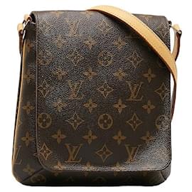 Louis Vuitton-Louis Vuitton Musette Salsa Canvas Shoulder Bag M51387 in fair condition-Other