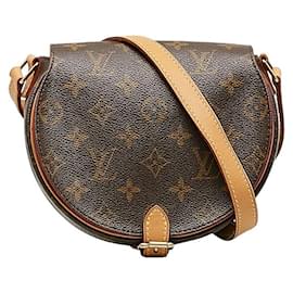 Louis Vuitton-Louis Vuitton Tambourine Canvas Crossbody Bag M51179 in Good condition-Other