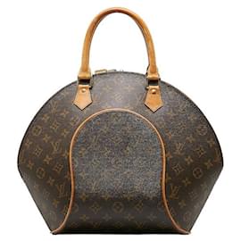 Louis Vuitton-Sac à main Louis Vuitton Monogram Ellipse MM 2WAY M51126 en bon état-Marron