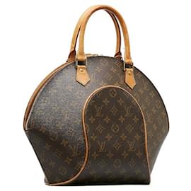 Louis Vuitton-Louis Vuitton Ellipse MM Canvas Handbag M51126 in fair condition-Other