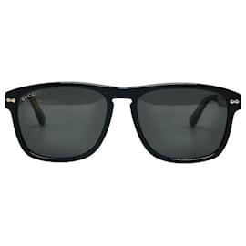 Gucci-Gucci Plastique 58□17-145 Lunettes de soleil Wellington GG0911S en très bon état-Autre