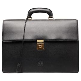 Loewe-Loewe Leder Aktentasche Leder Business Tasche in gutem Zustand-Andere