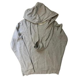 FW03 Doppelkapuzen-Grau-Hoodie Dior von Hedi Slimane Grau