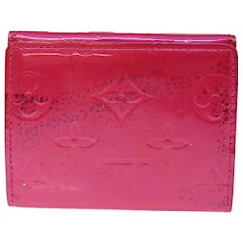 Louis Vuitton-LOUIS VUITTON Monogramm Vernis Ludlow Geldbörse Pink Fuchsia M91244 LV Auth 70312-Pink,Fuschia