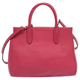 Louis Vuitton-Bolsa LOUIS VUITTON Epi Marley BB 2maneira Fúcsia M41378 LV Auth bs13553-Fuschia