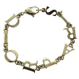 Christian Dior-Christian Dior Bracelet Gold Auth am6082-Golden