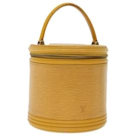 Louis Vuitton-LOUIS VUITTON Epi Cannes Hand Bag Yellow M48039 LV Auth yk11614-Yellow