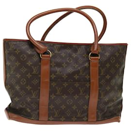 Louis Vuitton-LOUIS VUITTON Monogram Sac Weekend PM Tote Bag M42425 LV Auth bs13451-Monogramme