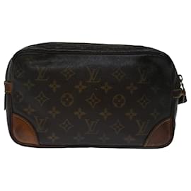 Louis Vuitton-LOUIS VUITTON Monogramm Marly Dragonne GM Clutch Bag M.51825 LV Auth th4769-Monogramm