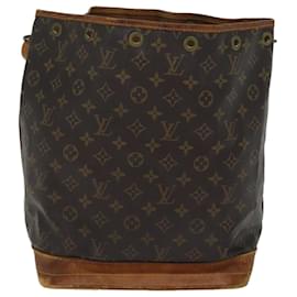 Louis Vuitton-LOUIS VUITTON Monogram Noe Shoulder Bag M42224 LV Auth 70546-Monogram