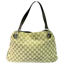 Gucci-Gucci GG Canvas-Castaño