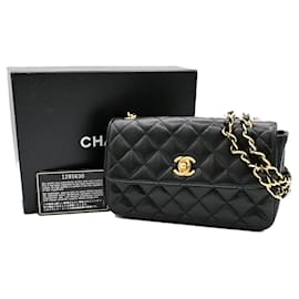 Chanel-CHANEL Mini matelasse-Negro