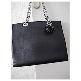 Dior-Cannage tote-Black