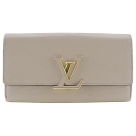Louis Vuitton-Louis Vuitton Portefeuille capucines-Silvery