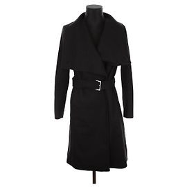 Ted Baker Wollmantel Schwarz