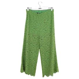 Gucci-Green straight pants-Green