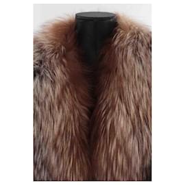Yves Salomon-Fur coat-Brown