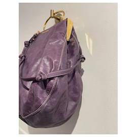 Miu Miu-Bolsas MIU MIU T.  Couro-Roxo