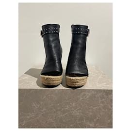 Givenchy-GIVENCHY  Ankle boots T.eu 40 leather-Black