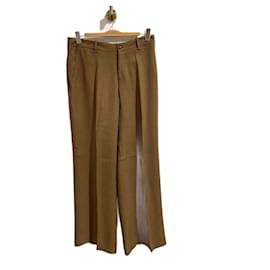 Gucci-GUCCI  Trousers T.International M Synthetic-Camel
