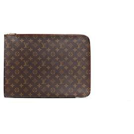 Louis Vuitton-LOUIS VUITTON Borse piccole, portafogli e astucci T.  stoffa-Marrone