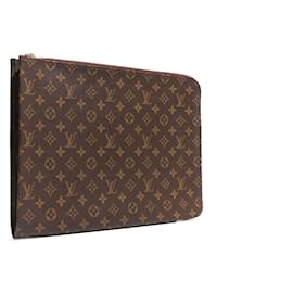 Louis Vuitton-LOUIS VUITTON Kleine Taschen, Brieftaschen & Etuis T.  Stoff-Braun