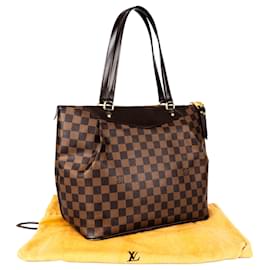 Louis Vuitton-Louis Vuitton Damier Ebene Westminster GM Shopper Bag-Brown